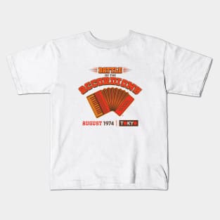 Accordion Battle Tokyo 1974 Kids T-Shirt